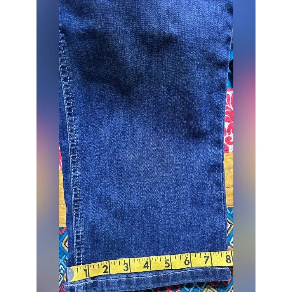 Maurice’s Short High Rise Curvy Women’s Jeans Straight NWT Dark Blue Size 16